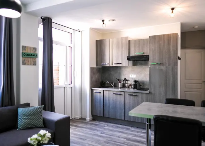 - Terrasse Privée, Animaux Acceptés, Parking Gratuit, Accueil Vélo Appartamento Saint-Omer (Pas-de-Calais)
